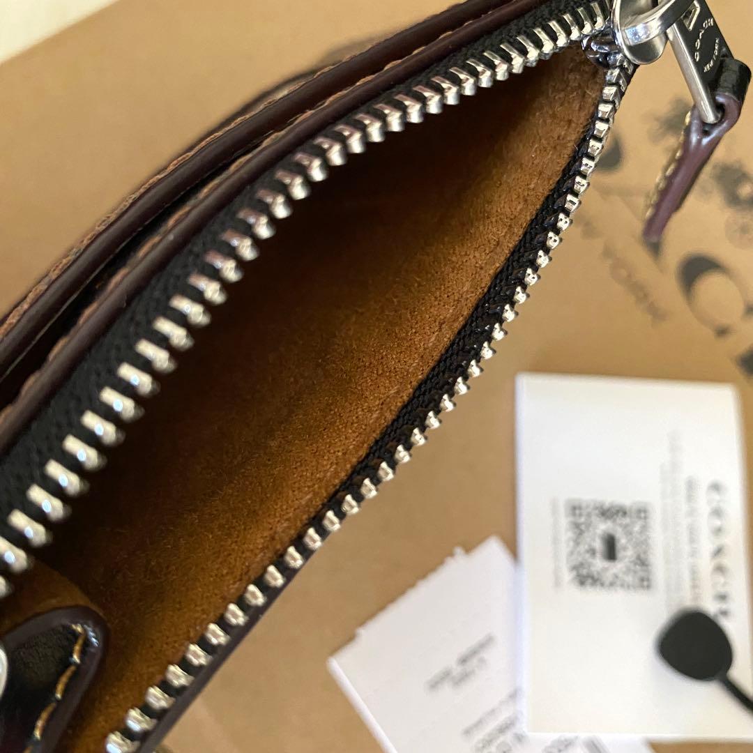 COACH ケース ヒョウ柄 小銭入れ財布