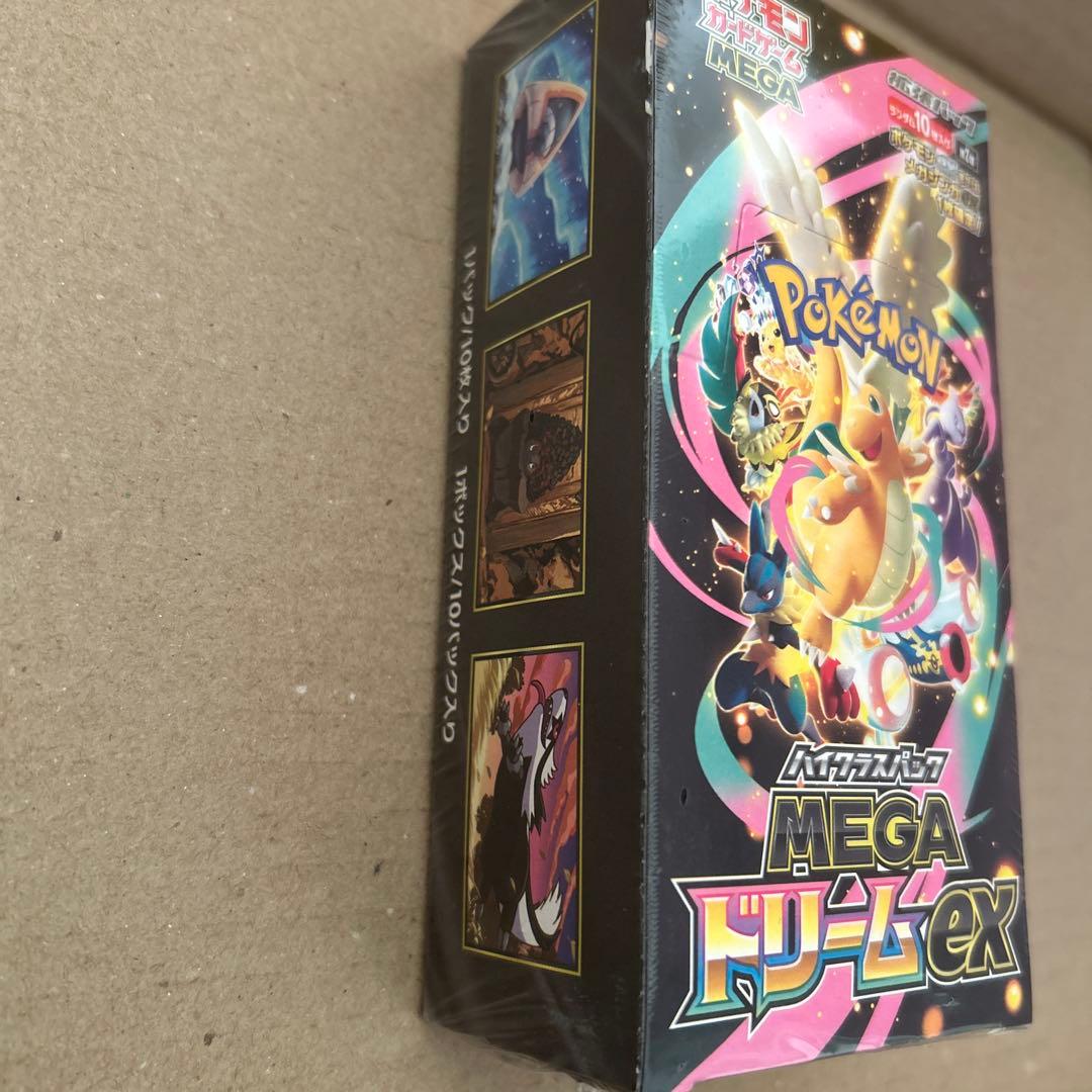 ポケモンカードゲーム MEGAドリームex 1box（完全未開封）シュリンク有り