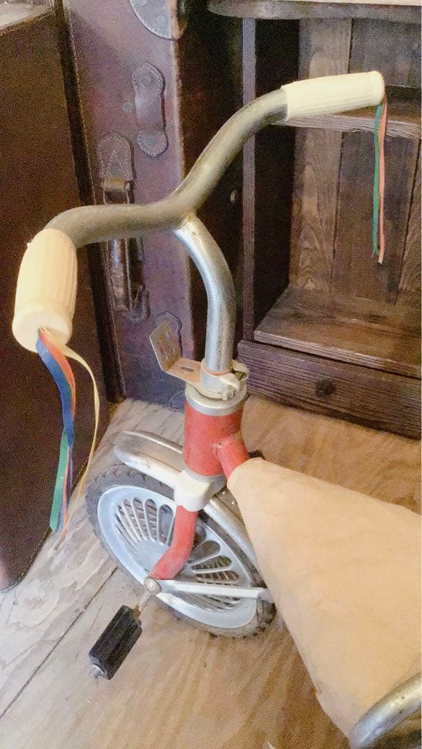 昭和レトロ デットストック 三輪車