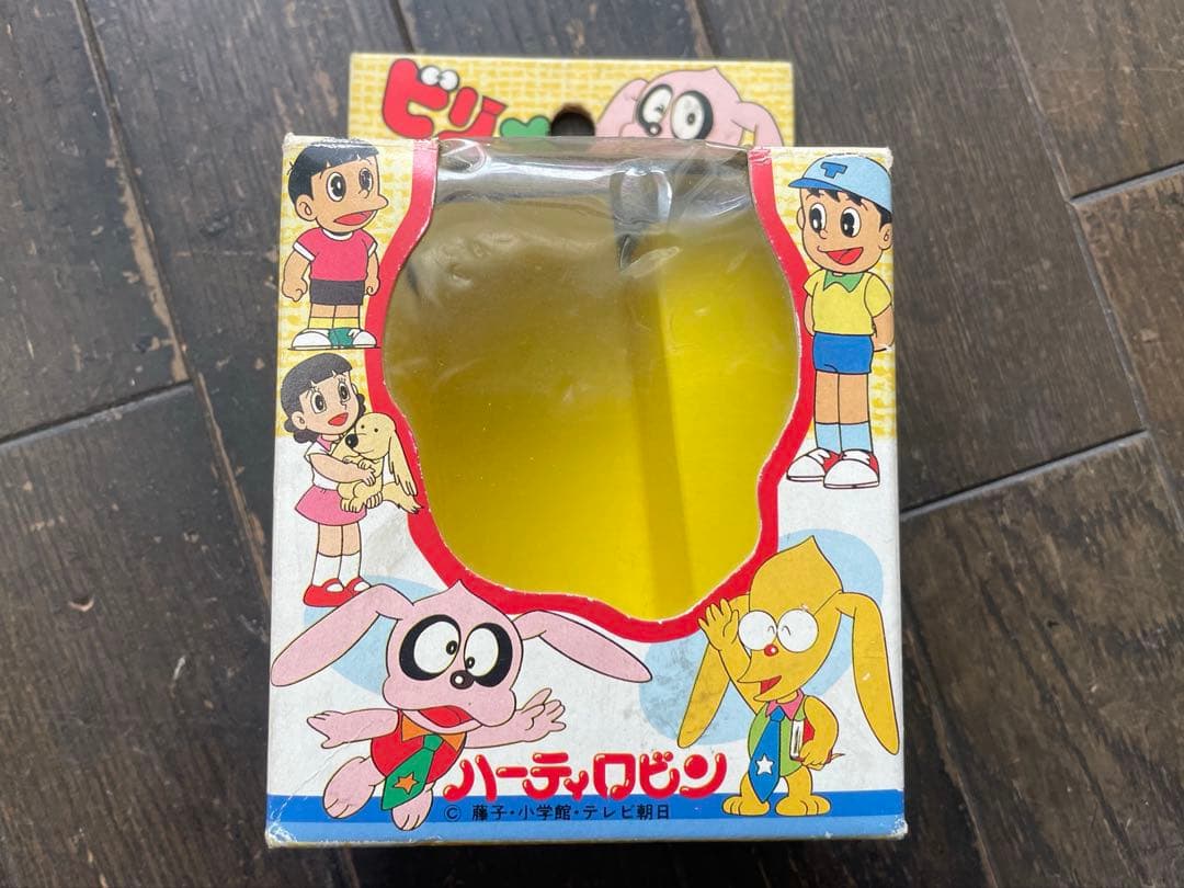 パーティロビン　ビリ犬　ソフビ　フィギュア　箱付　昭和レトロ　藤子不二雄 当時物