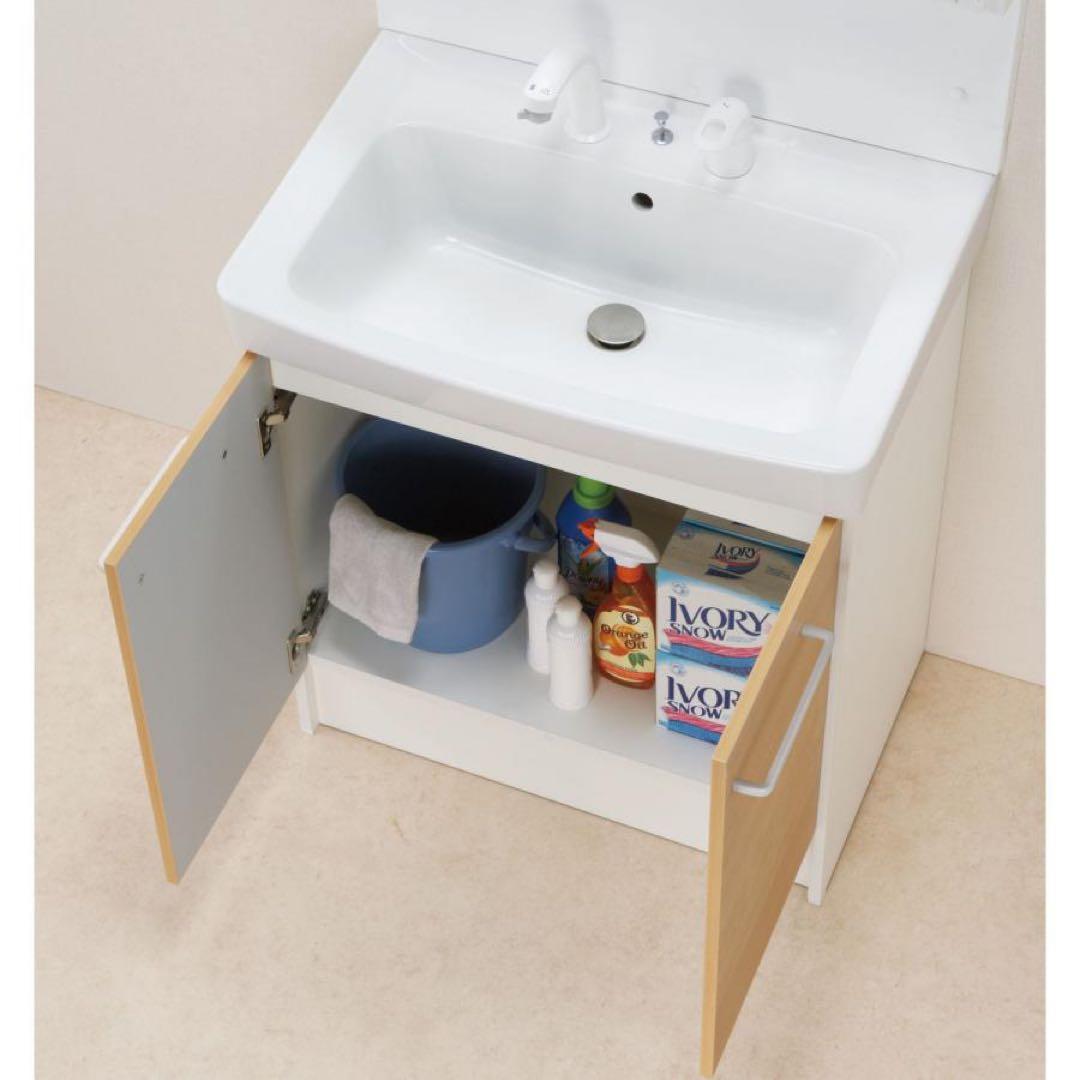 ＬＩＸＩＬ　洗面台　Ｄ７シリーズ　クリエモカ　Ｄ７Ｎ５−７５５ＳＹ−Ｗ／ＬＭ２Ｗ