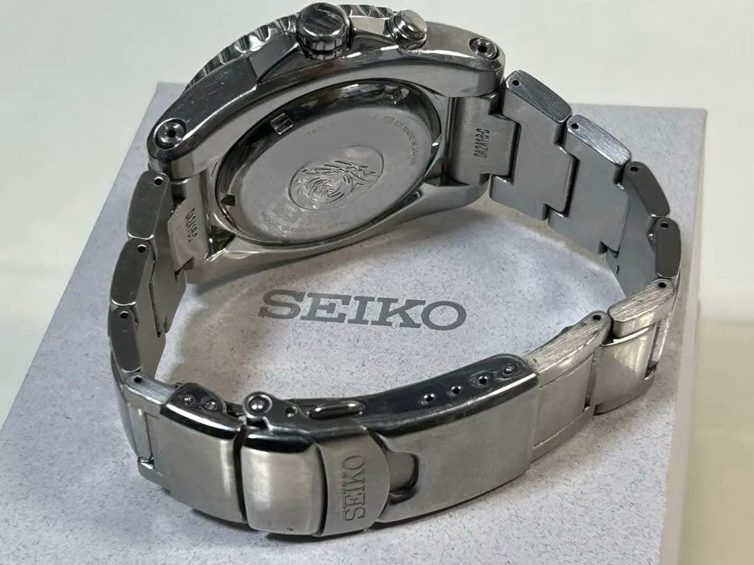 激レア オレンジ「二次電池交換済完動」SEIKO SCUBA 5M62-0BL0