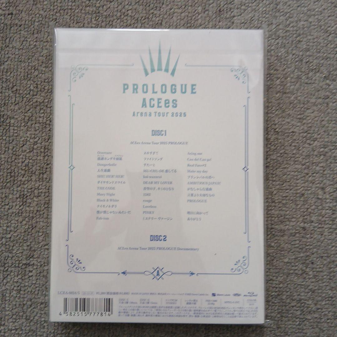 アイドル ACEes PROLOGUE Arena Tour 2025 Bluray