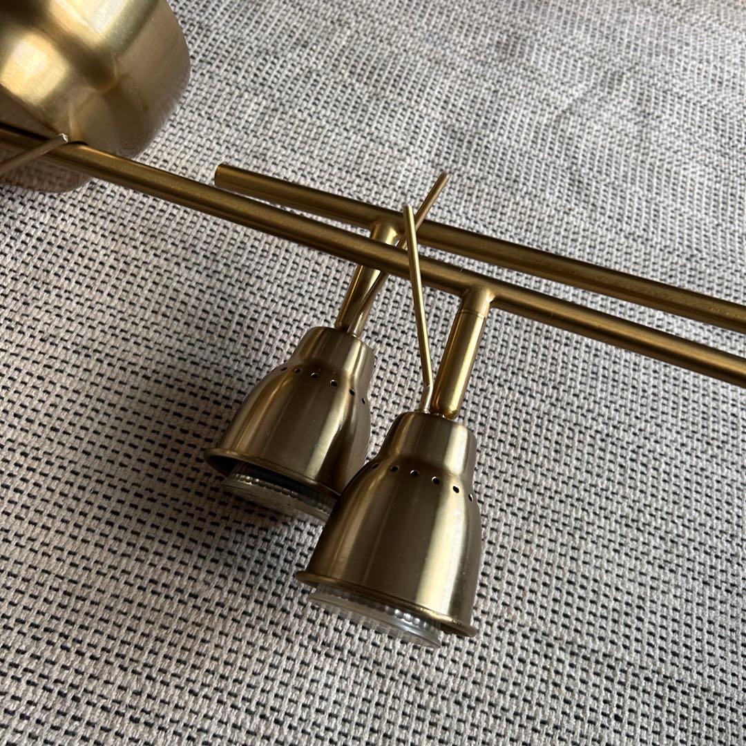 IKEA BAROMETER バロメーテル シーリングライト ゴールド