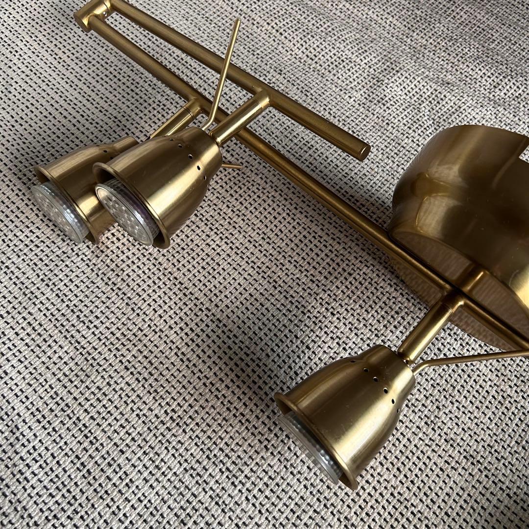 IKEA BAROMETER バロメーテル シーリングライト ゴールド