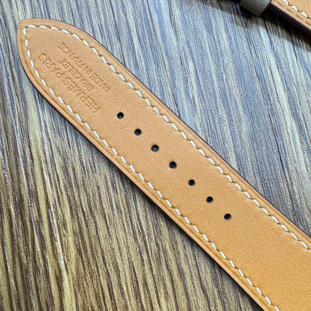 2228 Apple Watch エルメス　エトゥープ　HERMES レザー