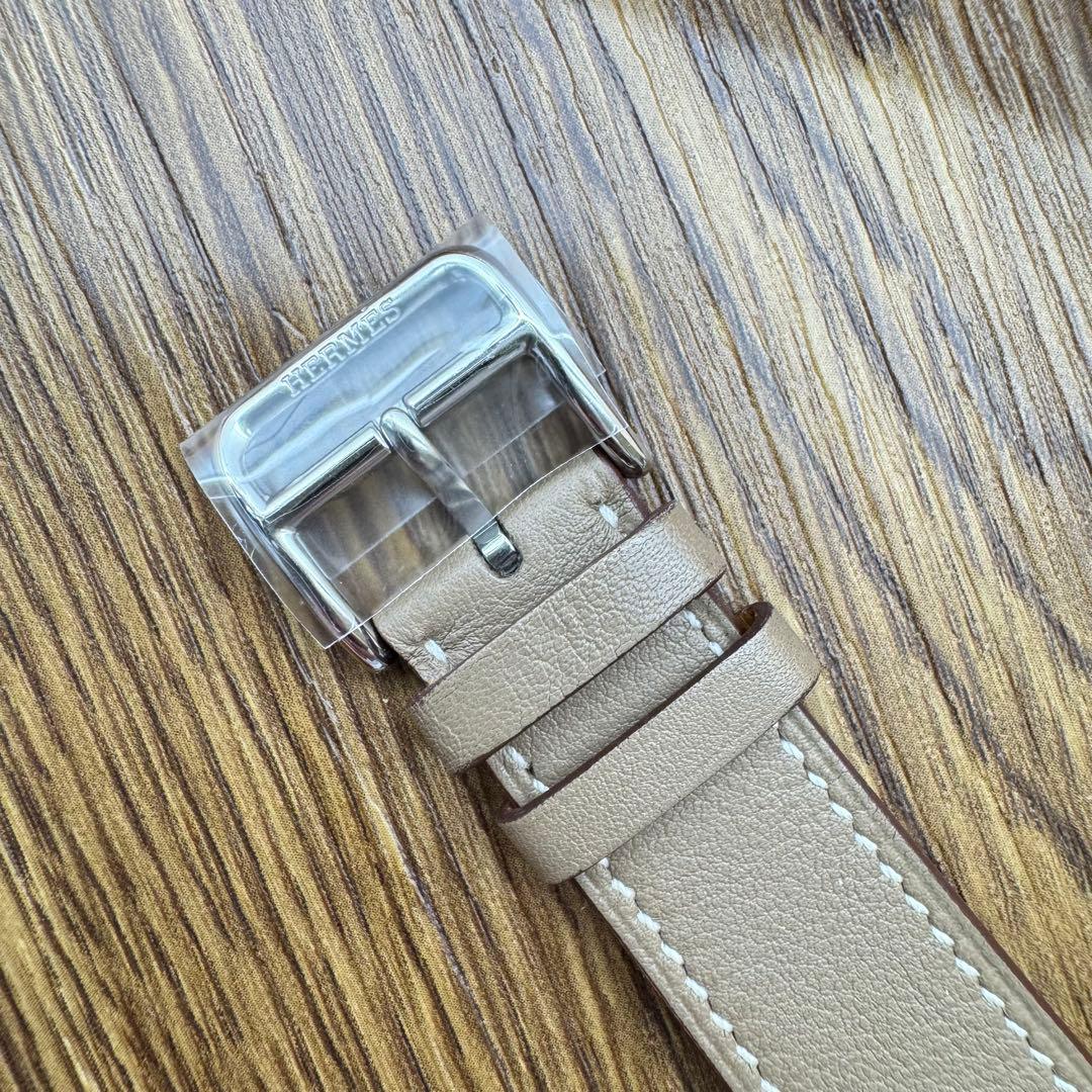2228 Apple Watch エルメス　エトゥープ　HERMES レザー