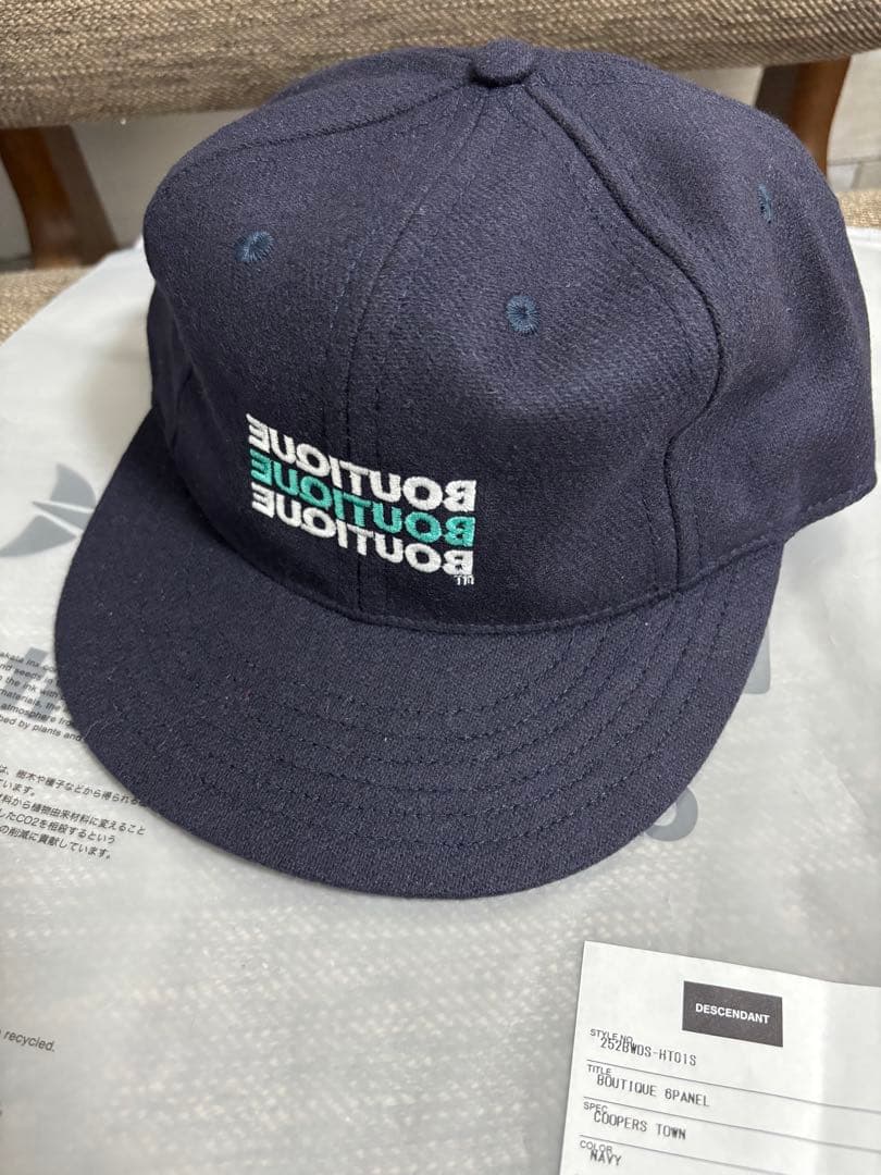 DESCENDANT × BOUTIQUE 6PANEL キャップ