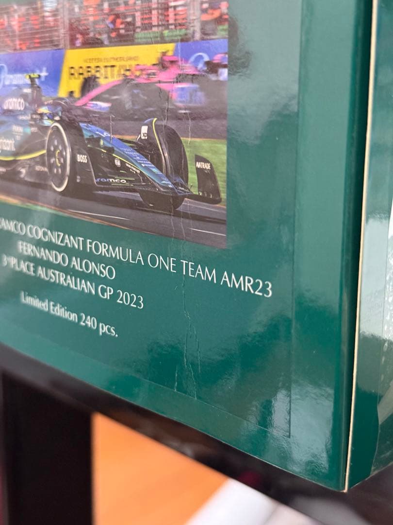 アストンマーチン F1ミニカー 1/18