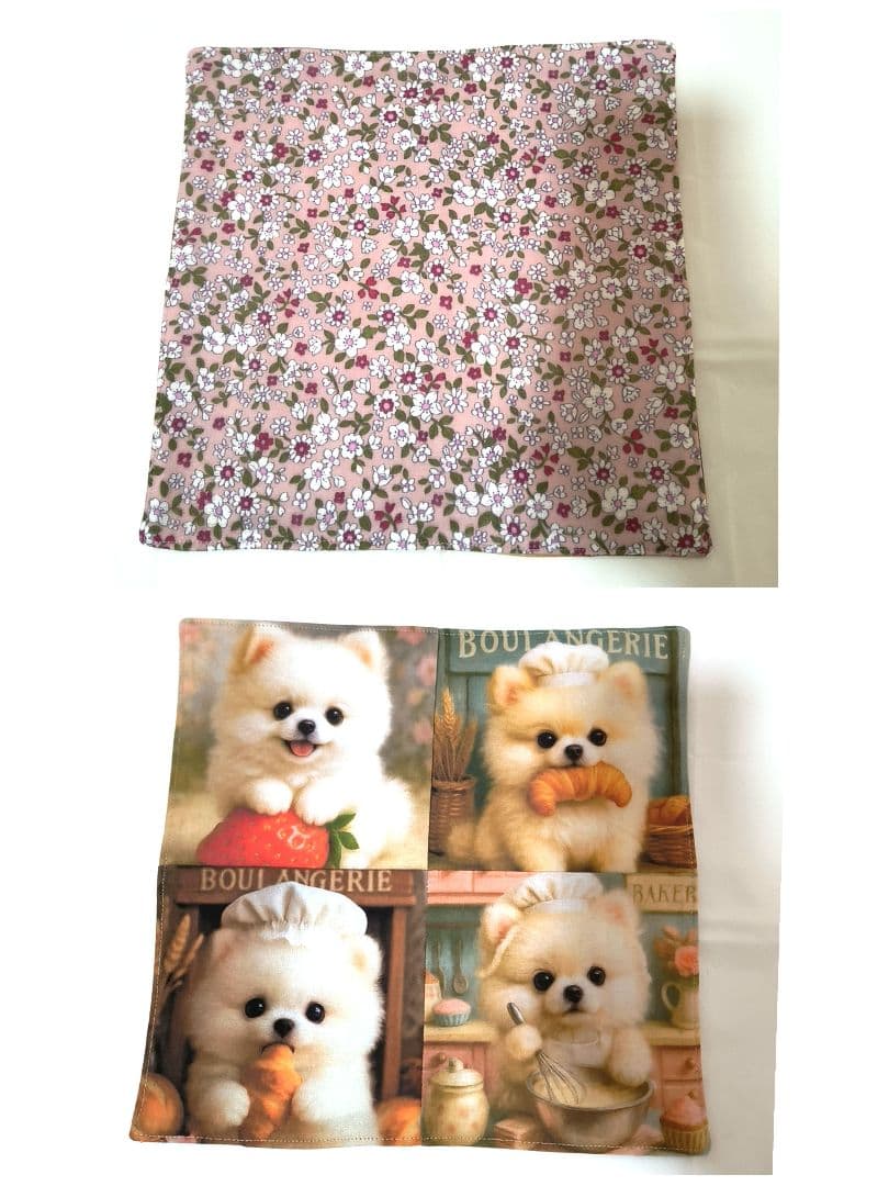 Yourelia様】ハンドメイドオーダー★犬★ガーゼハンカチ　12点