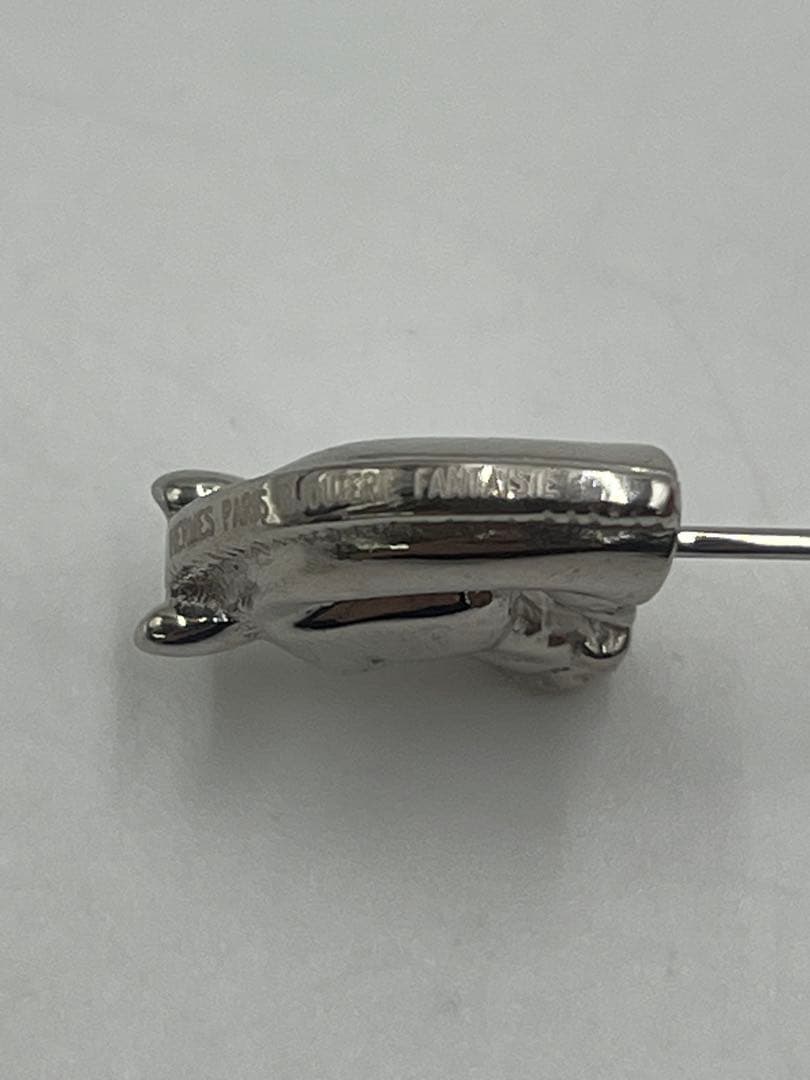 HERMES エルメス ピンブローチ ホース 馬 ホースヘッド ブローチ