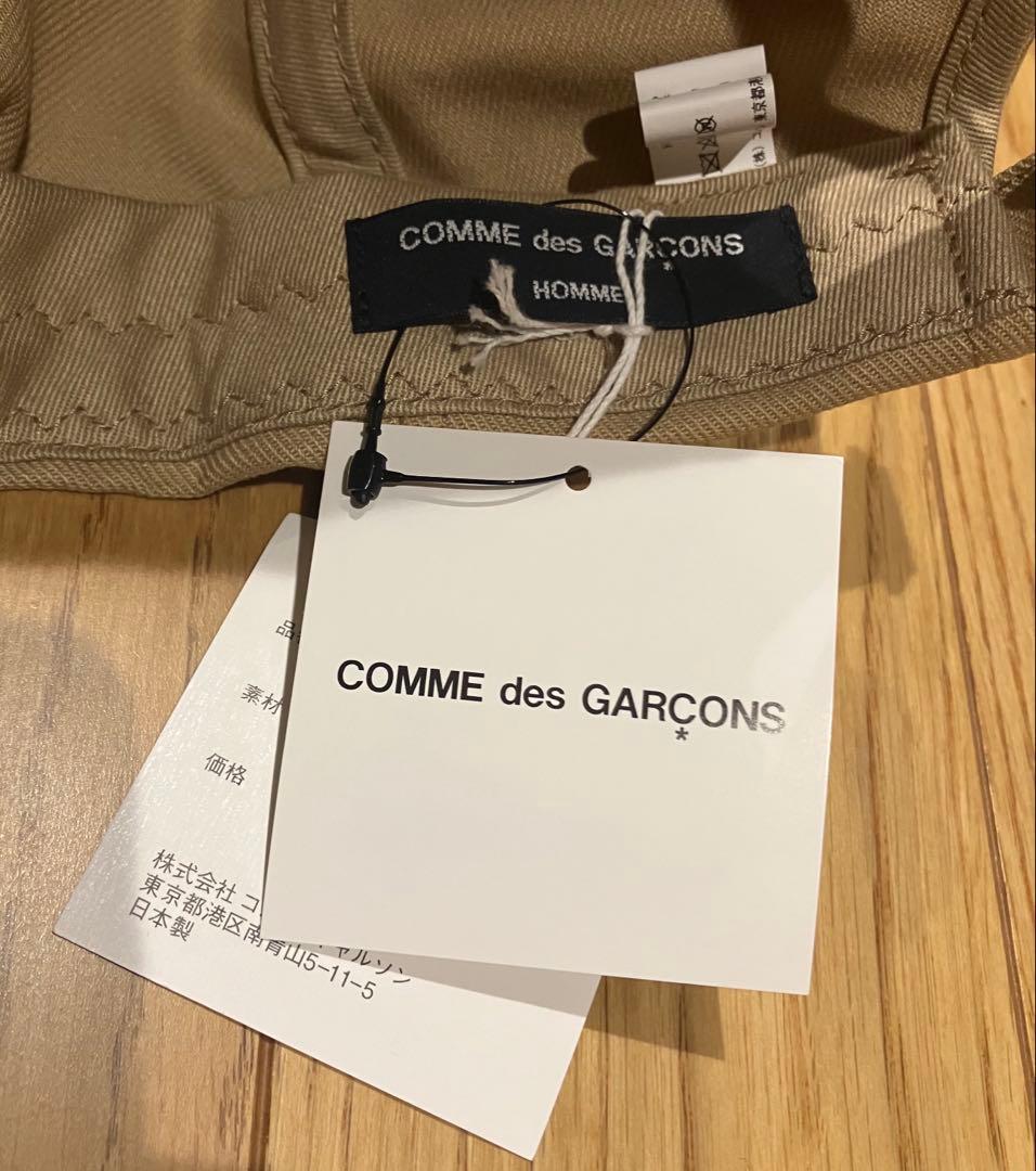 【COMME des GARCONS HOMME】ロゴキャップ　ベージュ