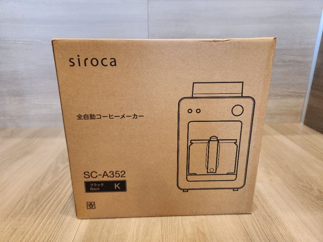 siroca SC-A352 コーヒーメーカー ブラック