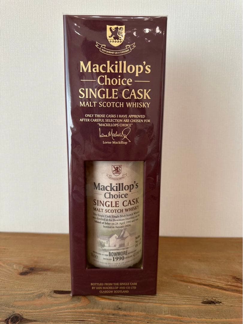 Mackillop's choice Bowmore ボウモア 1990