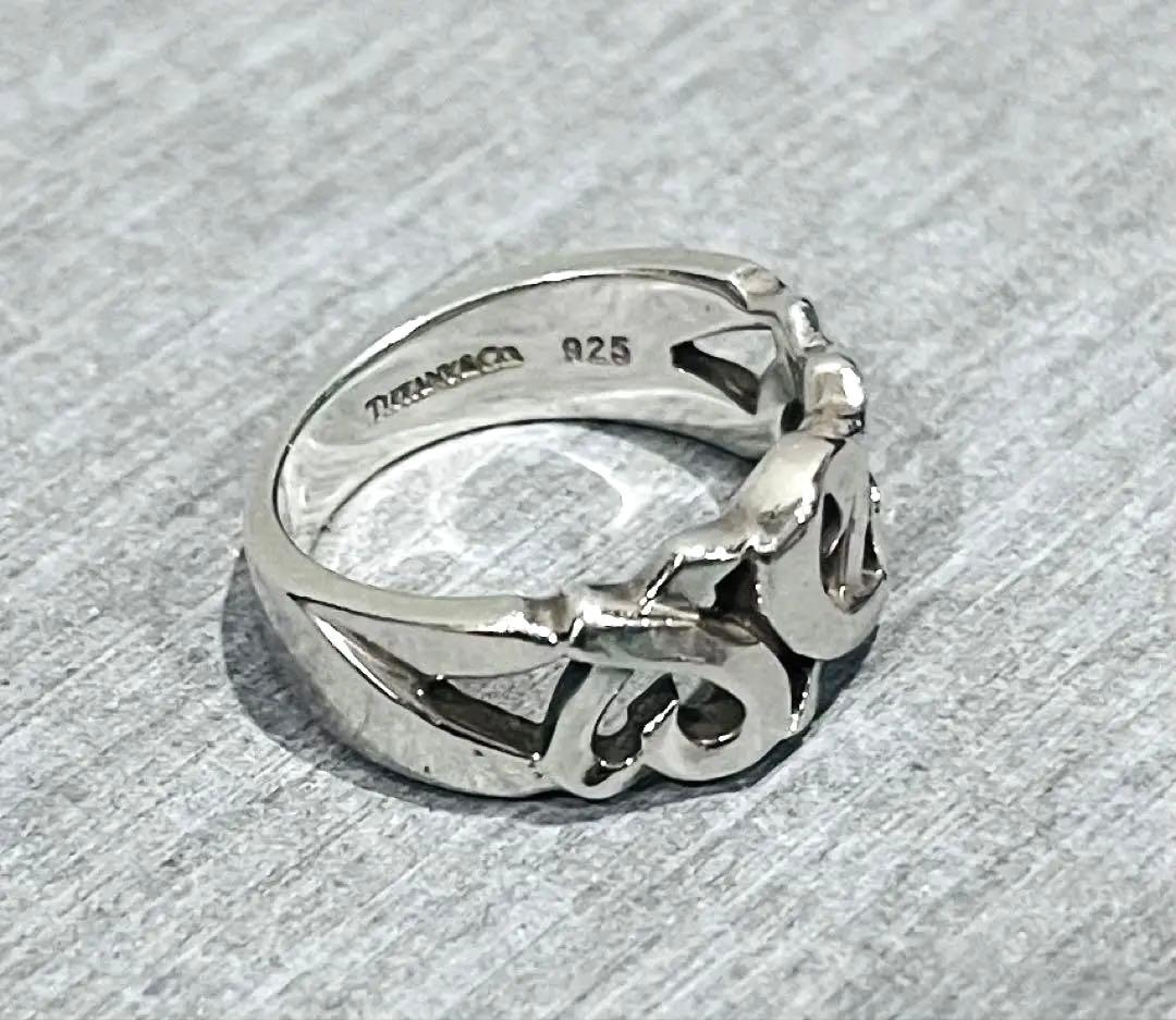 TIFFANY＆Co. ティファニー トリプルラビングハートリング 12号