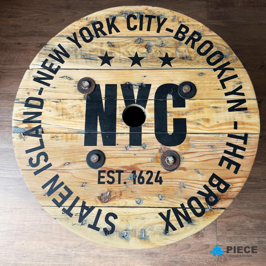 ケーブルドラム 電線ドラム テーブル アメリカン インテリア ガレージ NYC