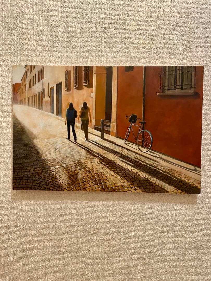 ★一点もの ★油絵 ★omiのオリジナル作品 ★イタリア★P6号