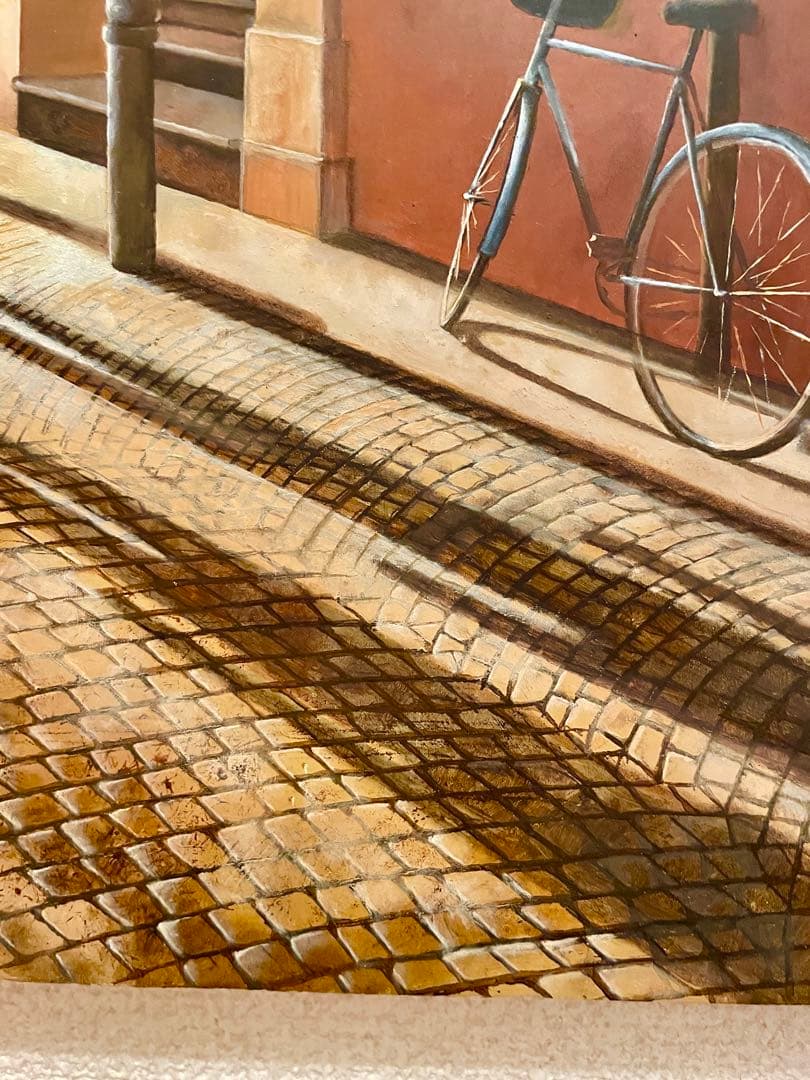 ★一点もの ★油絵 ★omiのオリジナル作品 ★イタリア★P6号