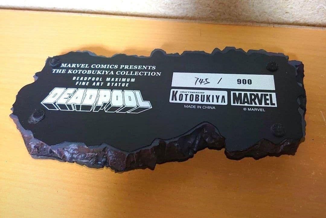 デッドプール マキシマム ファインアート スタチュー フィギュア