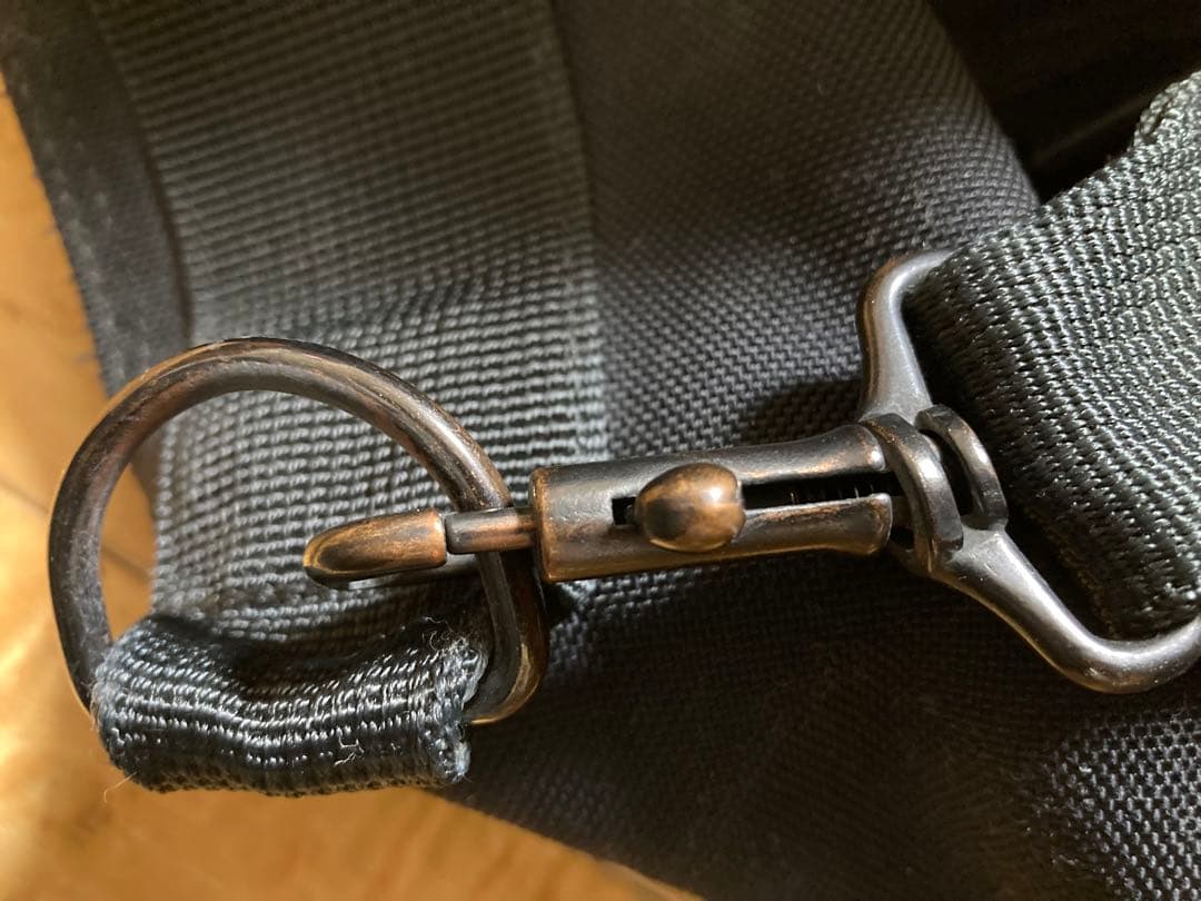 旅行用かばん　黒色　吉田カバン PORTER　YOSHIDA&COMPANY