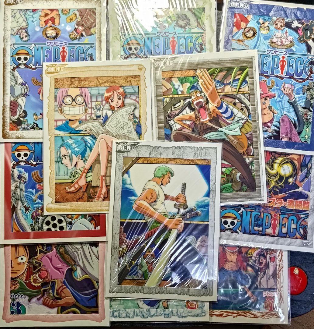 ONE PIECE ワンピース DVD初回限定 特典 クリアカード 13枚セット