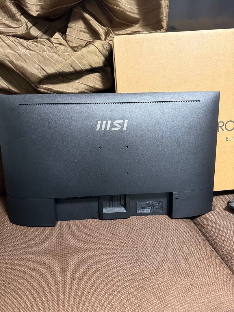 Kuuuuu美品　箱付き　MSI WQHD 27インチモニター