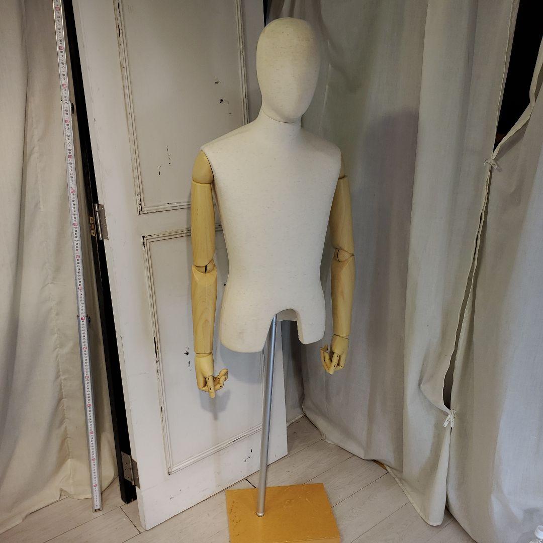 サンマネキン　メンズトルソー　ヘッド付き