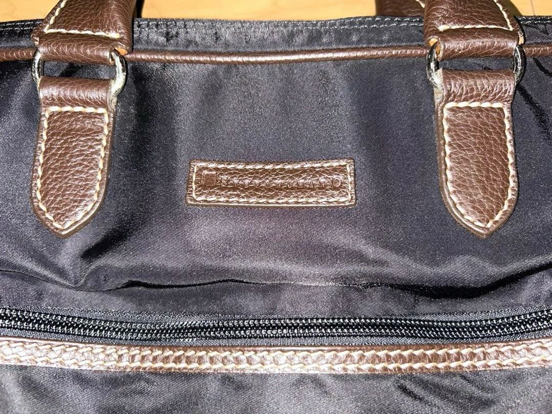 ステファノマーノ　ブリーフケース　ブラック