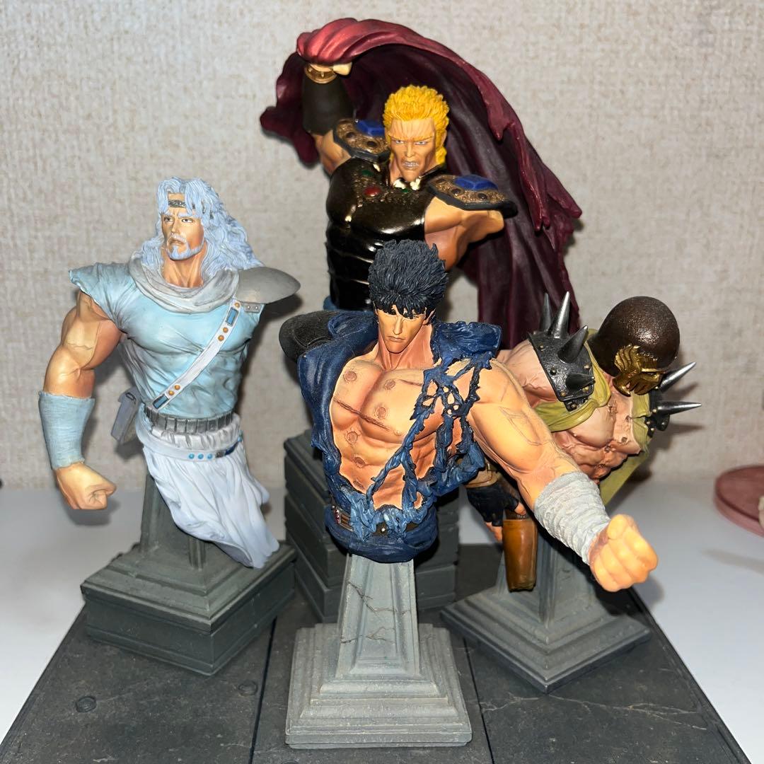 海洋堂 KAIYODO 北斗の拳 ポリストーン胸像フィギュア 北斗四兄弟セット