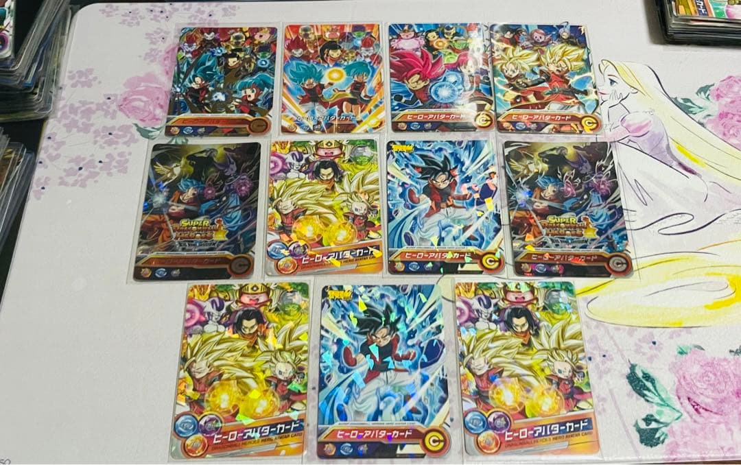 ヒーローアバターカードまとめ売りスーパードラゴンボールヒーローズ
