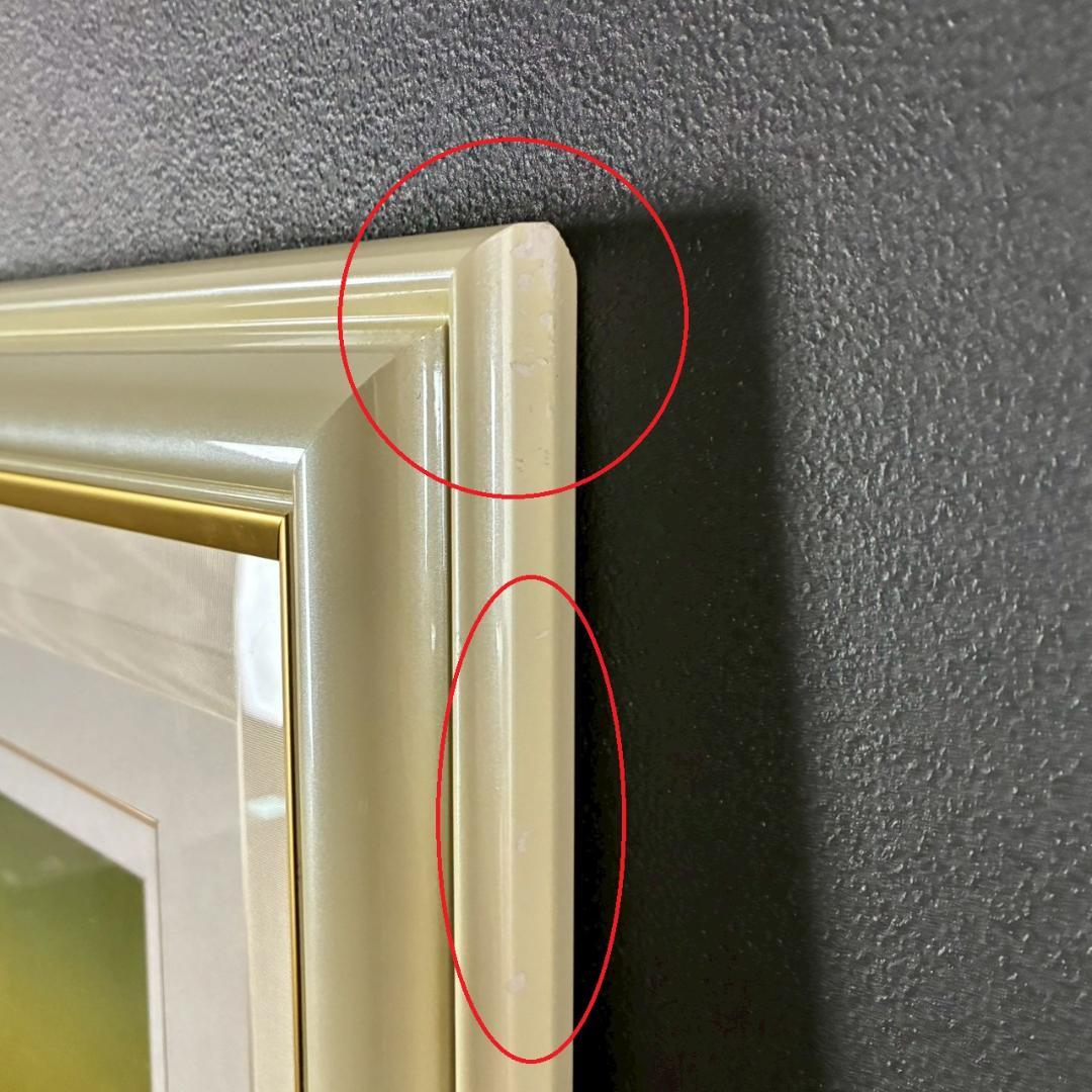 美品 ミッシェル・バテュ「私の摩天楼」シルクスクリーン 大作 直筆サイン入り