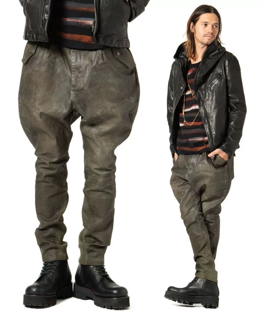 Glamb シモンパラフィンジョッパーズ カーキ サイズ1