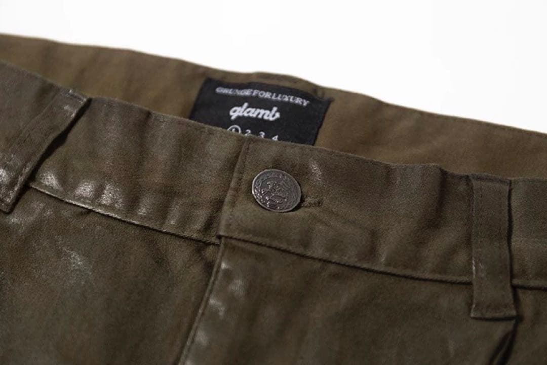 Glamb シモンパラフィンジョッパーズ カーキ サイズ1