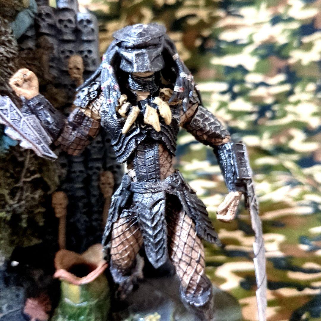 マクファーレントイズ／エイリアンVSプレデター•ジオラマセット(箱なし)