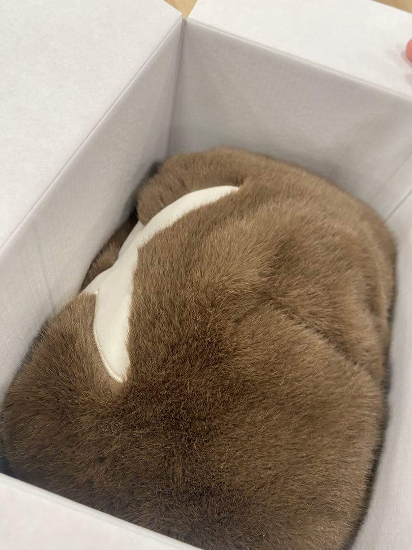 Nommiキノコ帽子　400%ぬいぐるみ　モカMocha