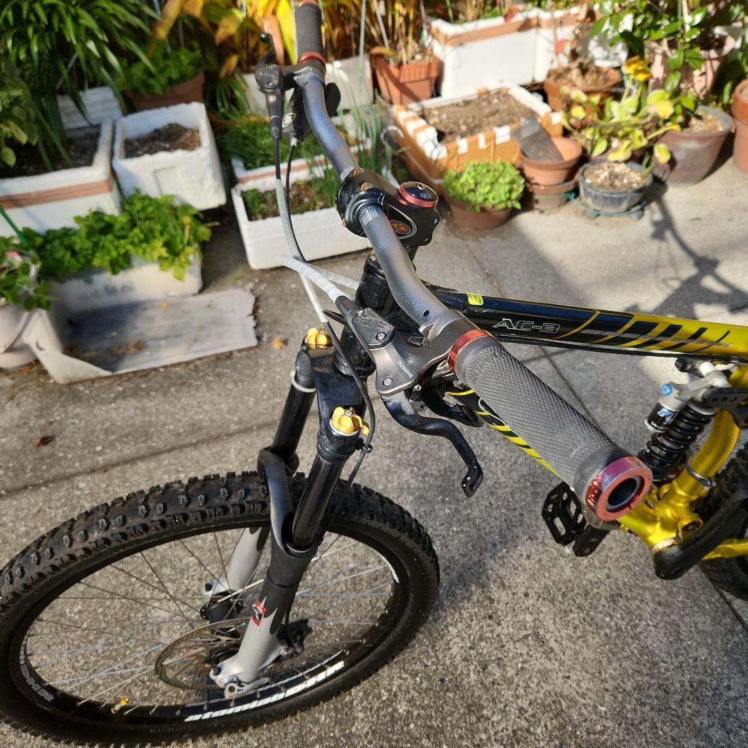 GIANT マウンテンバイク イエロー/ブラック D/H