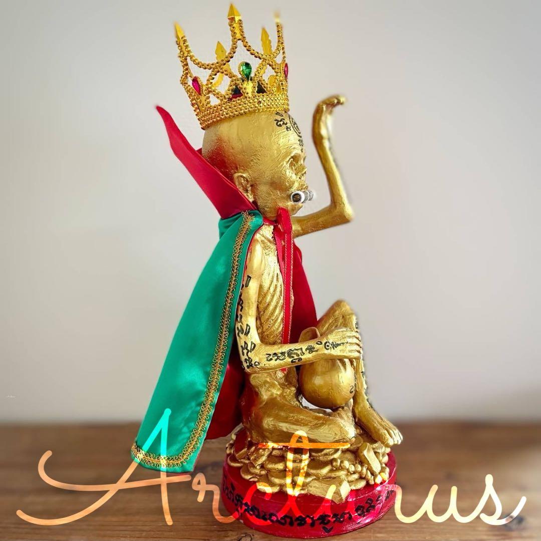 金運と幸運を呼び込む特別なクマーントーン金　アジャンパームルン先生オーダーメイド