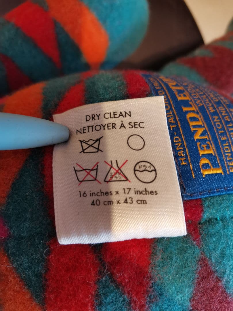 Pendleton ペンドルトン 幾何学模様 クマのぬいぐるみ