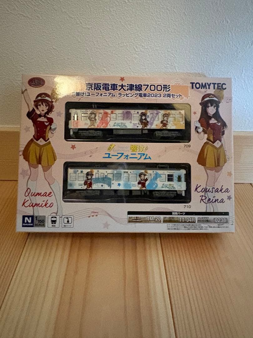 響けユーフォニアム　ラッピング電車2023