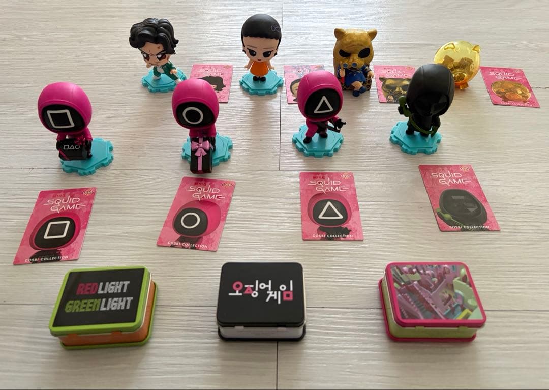 イカゲーム　コスビ　コレクションフィギュア