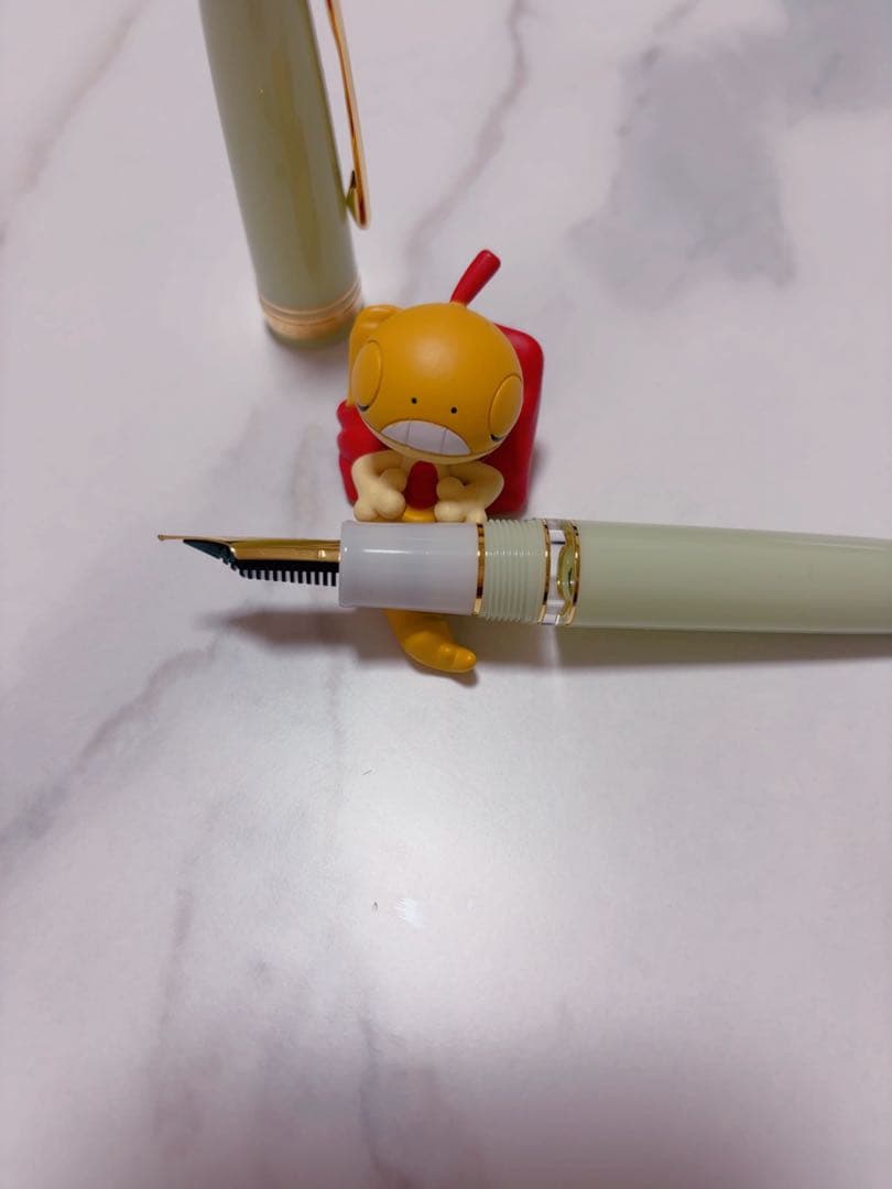 ポエジー文房具オリジナル万年筆　新芽　太字