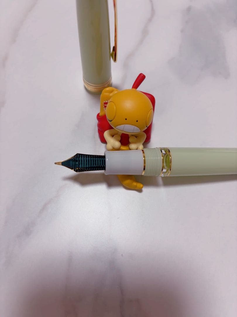 ポエジー文房具オリジナル万年筆　新芽　太字