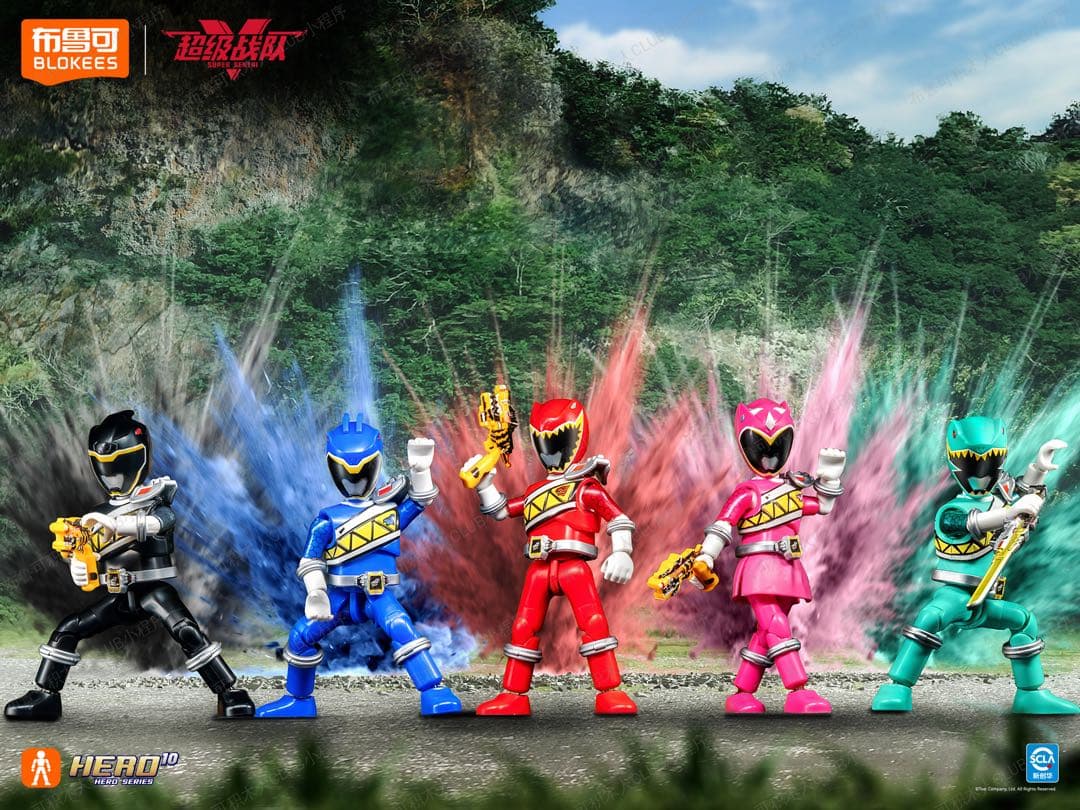 blokees スーパー戦隊フィギュア2弾 キョウリュウジャー 10種セット