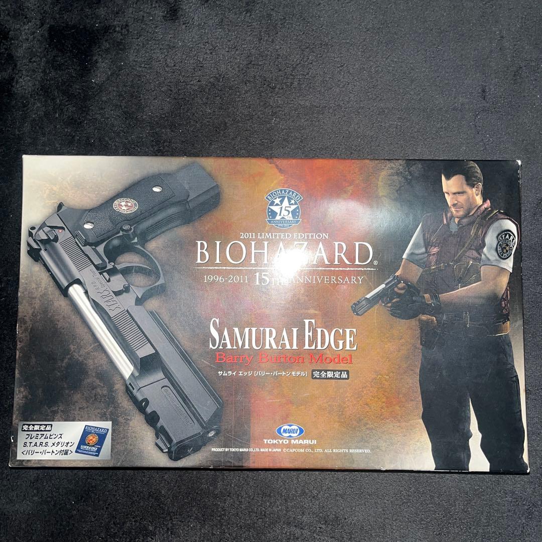 限定品　美品 東京マルイ サムライエッジ バリー・バートンモデル 15周年記念