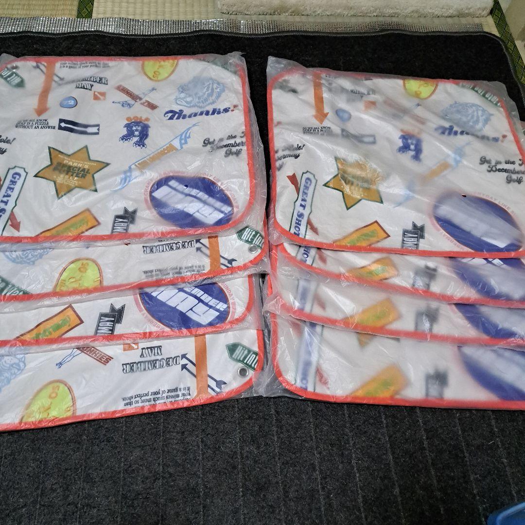 未使用DECEMBERMAYゴルフクラブタオル8枚まとめ売り!