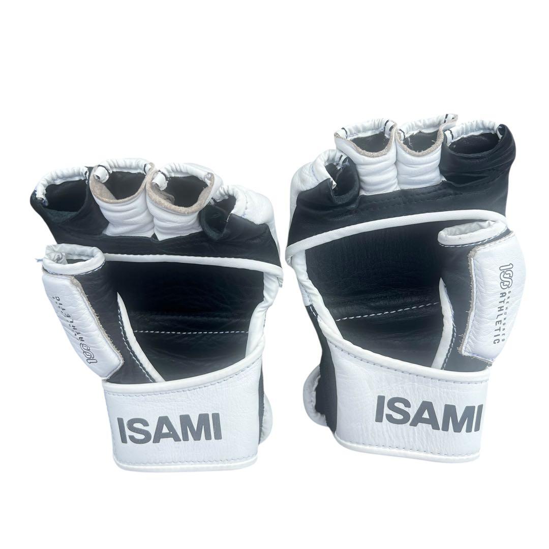 Mサイズ　ISAMI×100Athletic 修斗オープンフィンガーグローブ