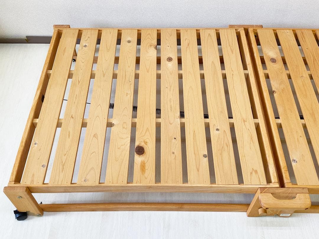 中居木工 シングル 折り畳みベッド すのこ NK-2500