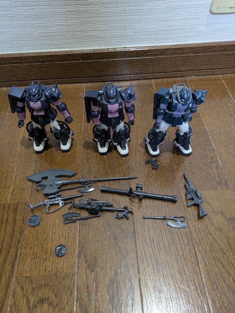 プラモデル ガンダム　ガンプラ　オリジン　HG 高機動型ザク　ジャンク 他　武器