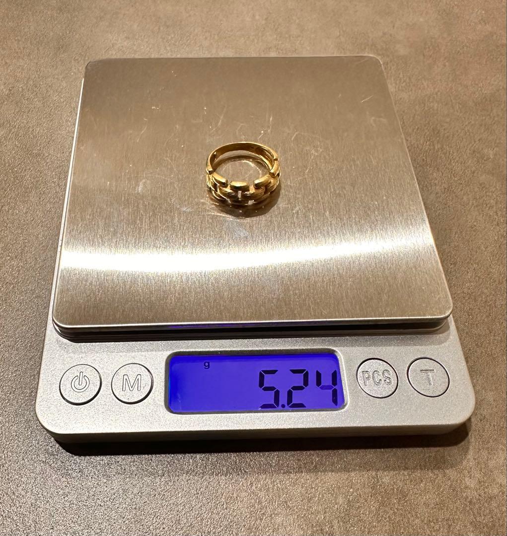 いよちゃん　k18 リング 約5.2g 指輪 メンズ レディース 金