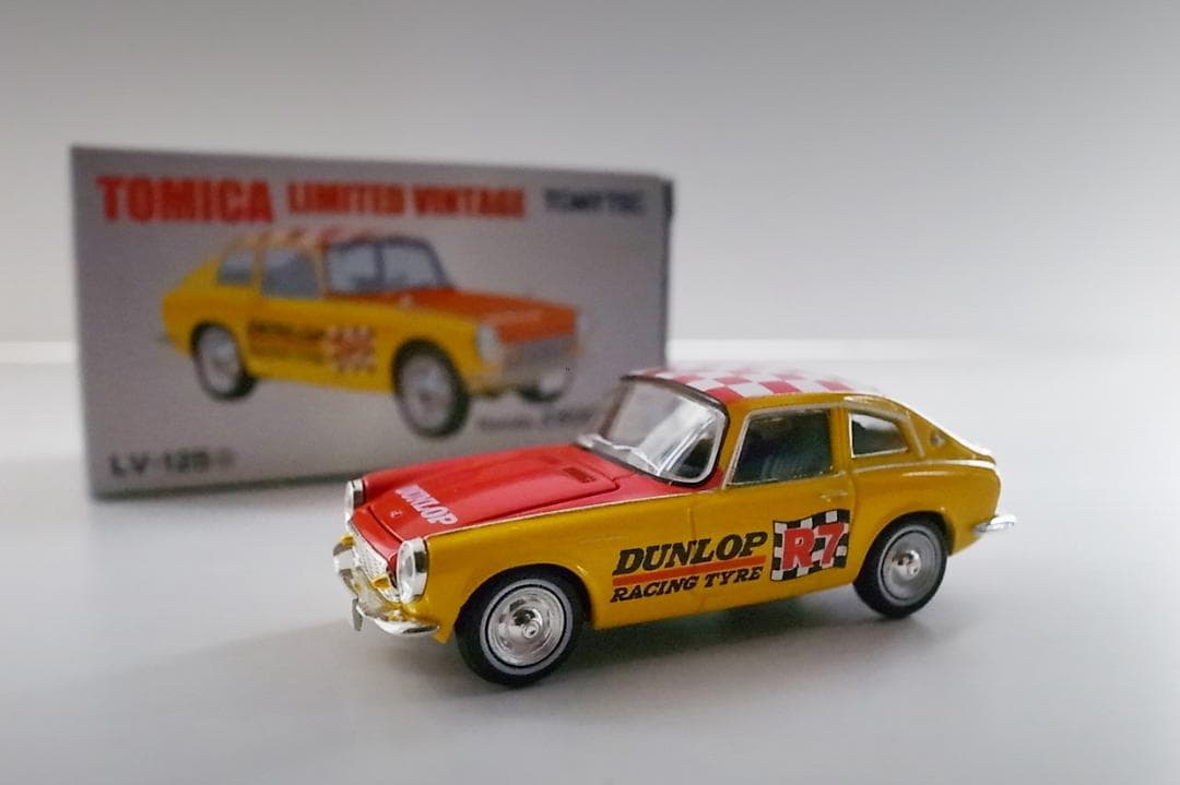 【レア】トミカ　リミテッド　LV-125　ホンダ　S600クーペ　ダンロップ